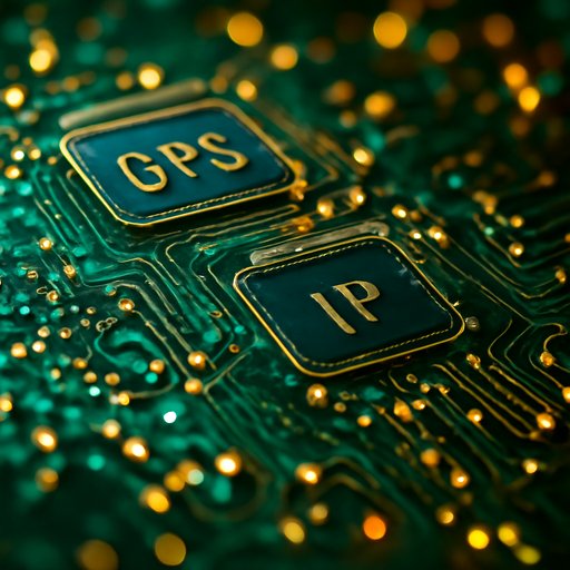 ja9 phone screen GPS and IP data